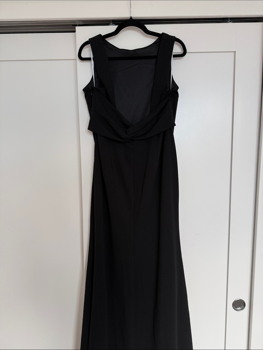 Lulus Love In Your Eyes Black Knotted Mermaid Maxi Dress - Picture 5 of 7